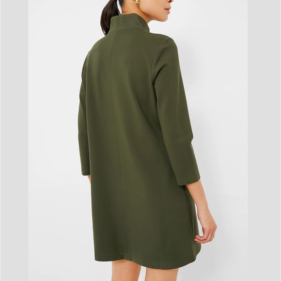 TUCKERNUCK Olive Green Ponte Clifton Dress - Picture 4 of 13